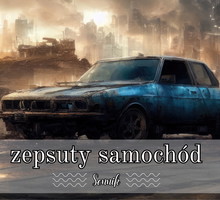 Sennik zepsuty samochód