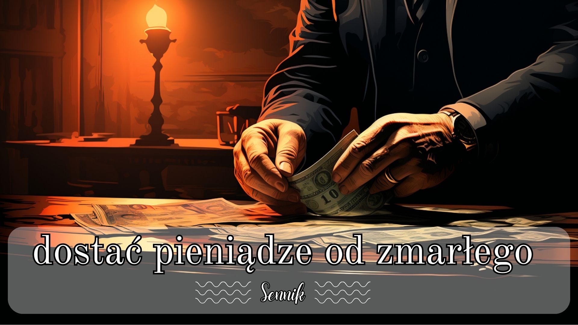 Sennik dostać pieniądze od zmarłego