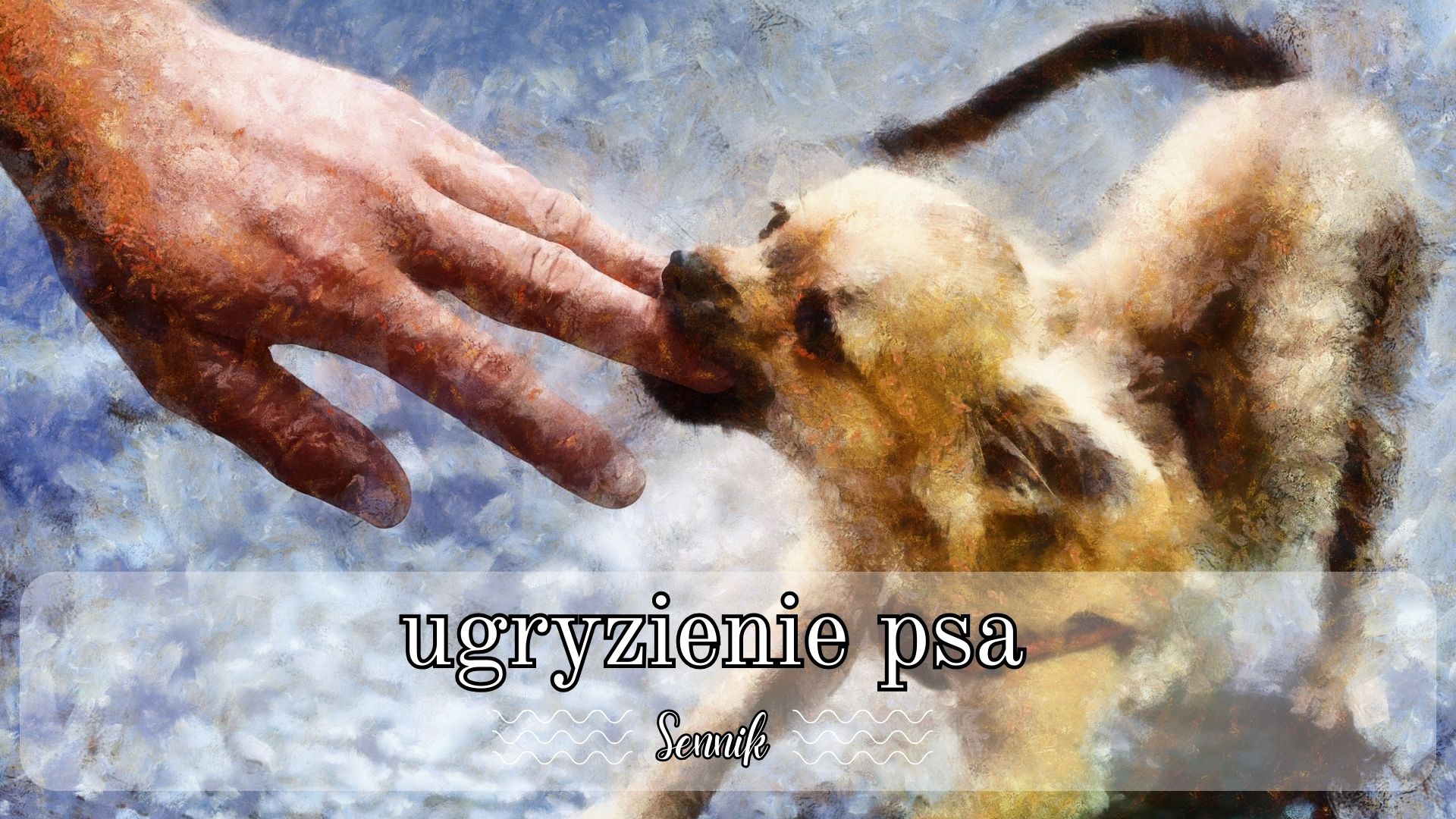 Sennik ugryzienie psa