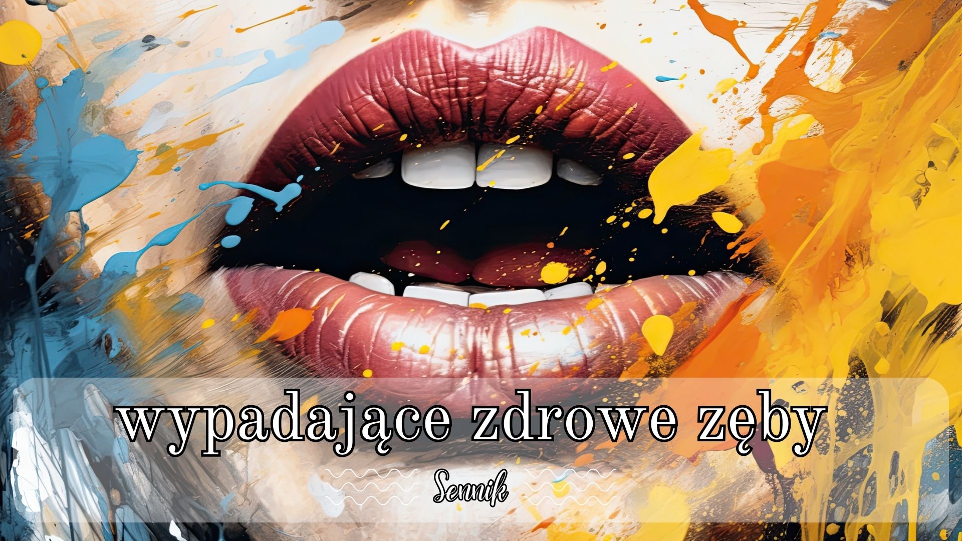 Sen o wypadających zdrowych zębach