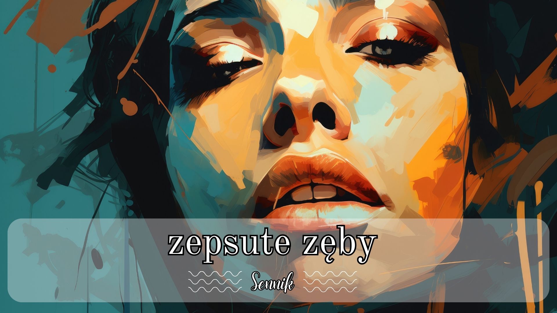 Sennik zepsute zęby