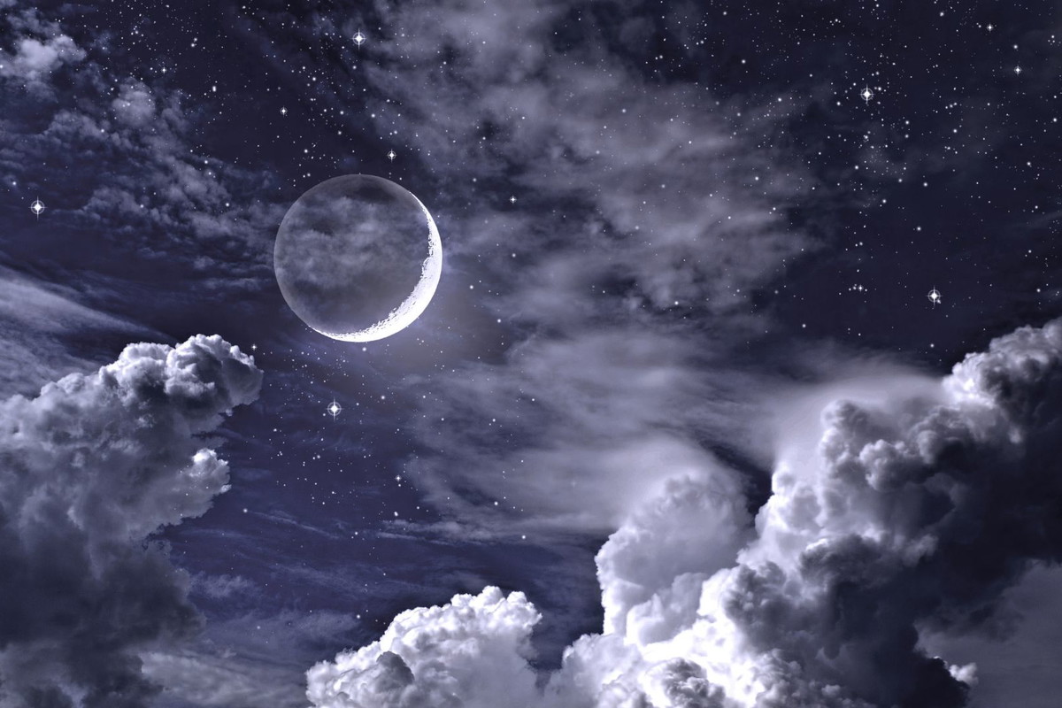 nów księżyca w listopadzie