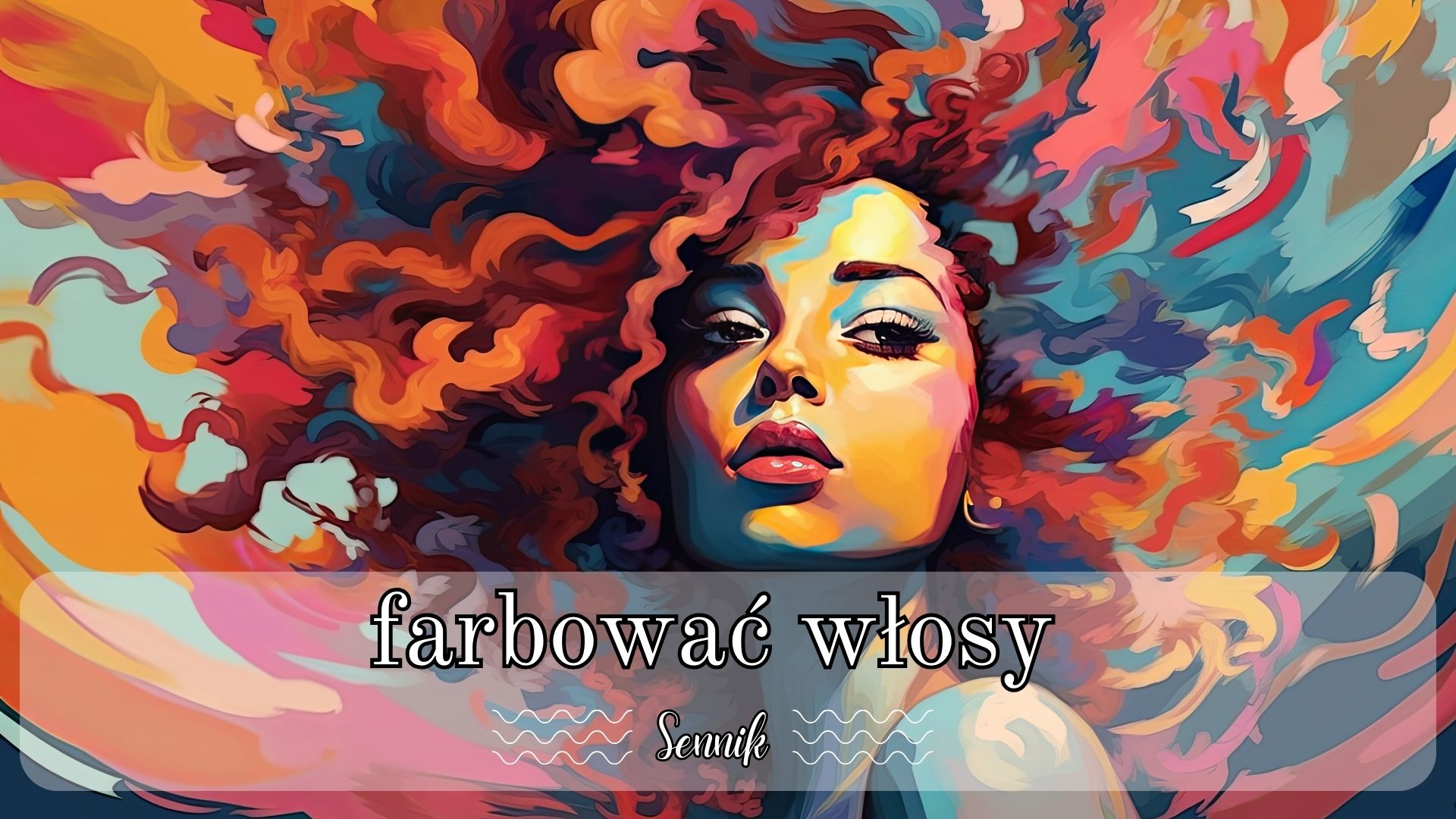 Sennik farbować włosy