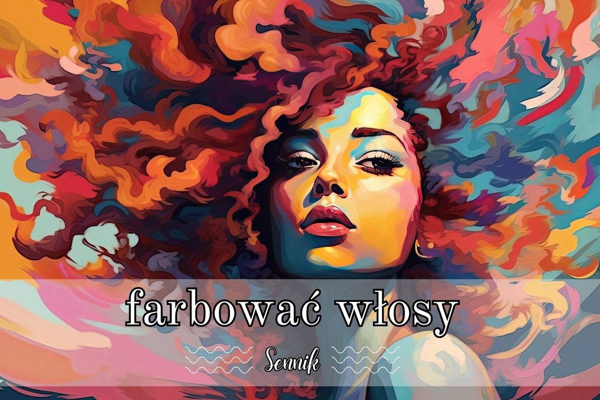 Sennik farbować włosy