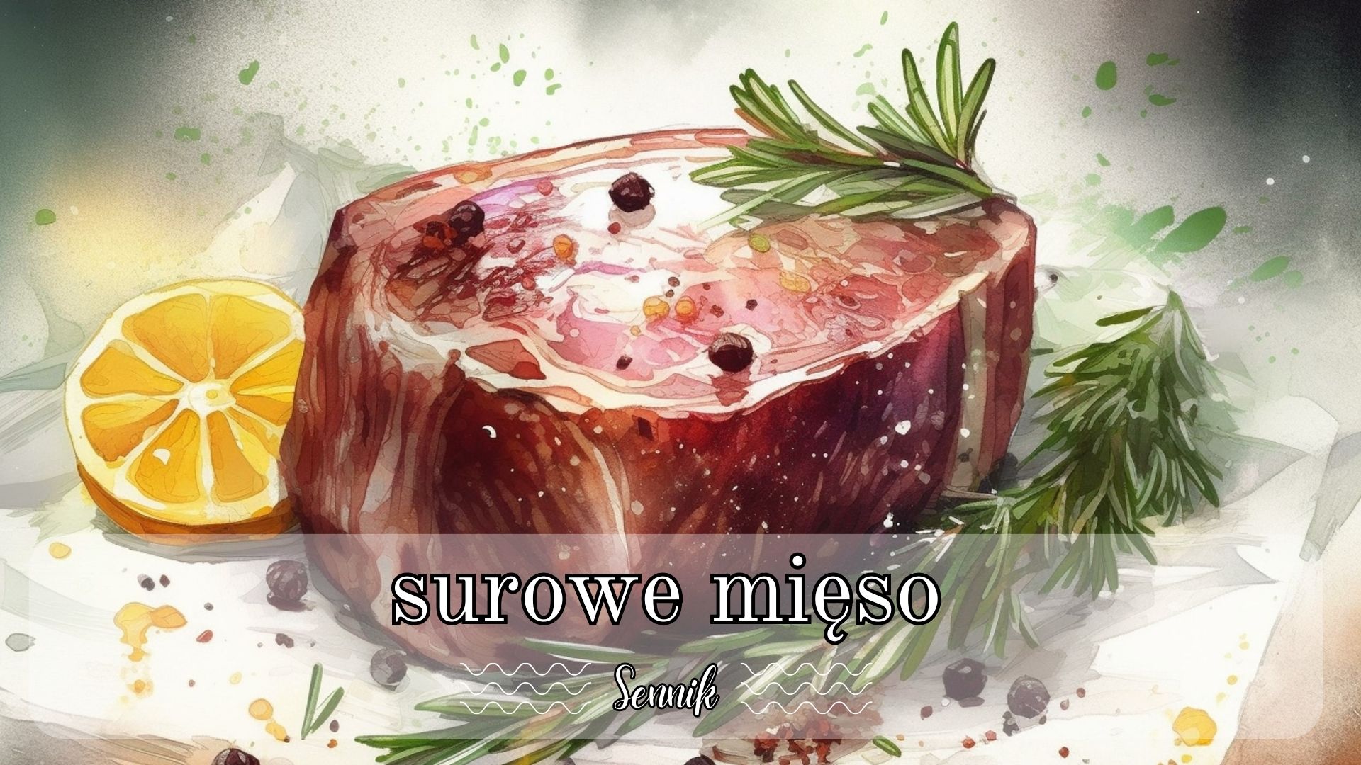 Sennik surowe mięso widzieć