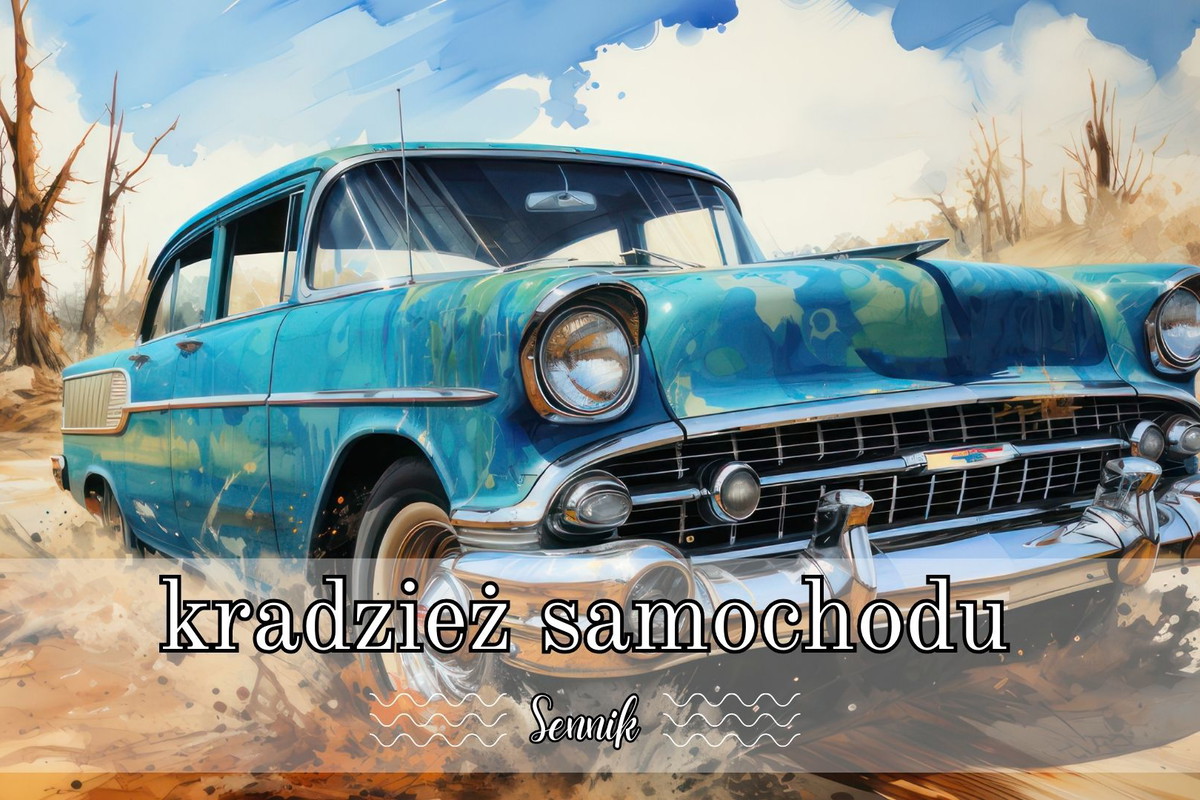 Sennik kradzież samochodu