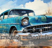 Sennik kradzież samochodu