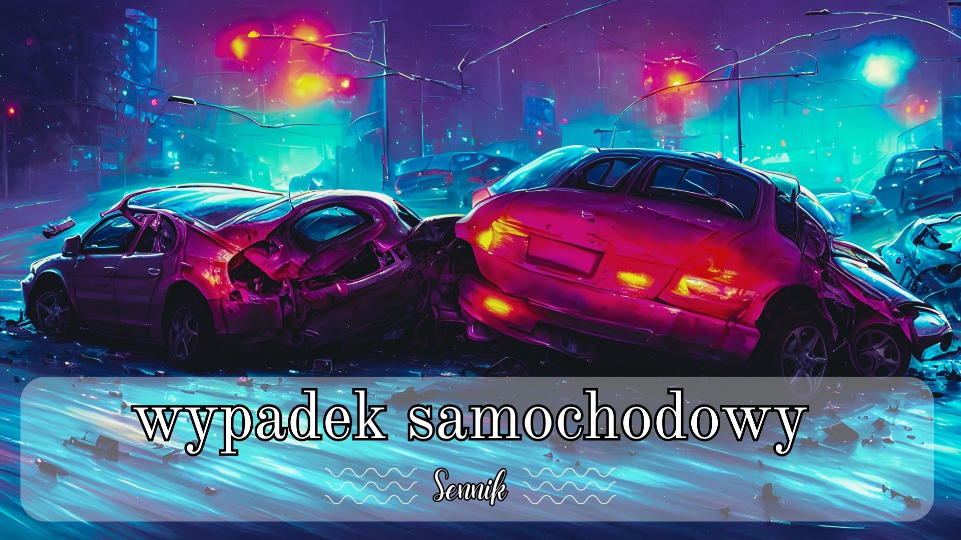 Sennik wypadek samochodowy