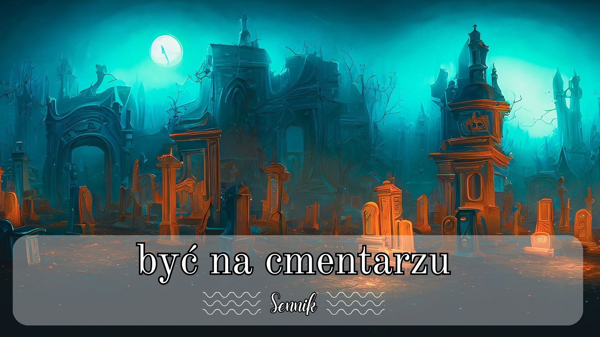 Sennik być na cmentarzu