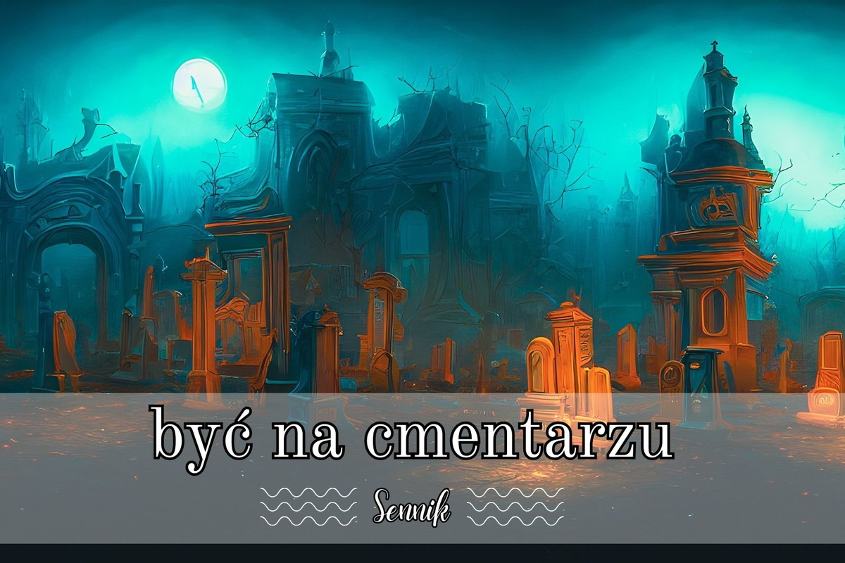 Sennik być na cmentarzu