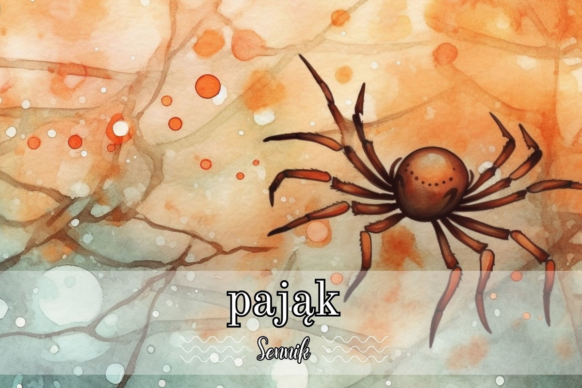 sennik pająk