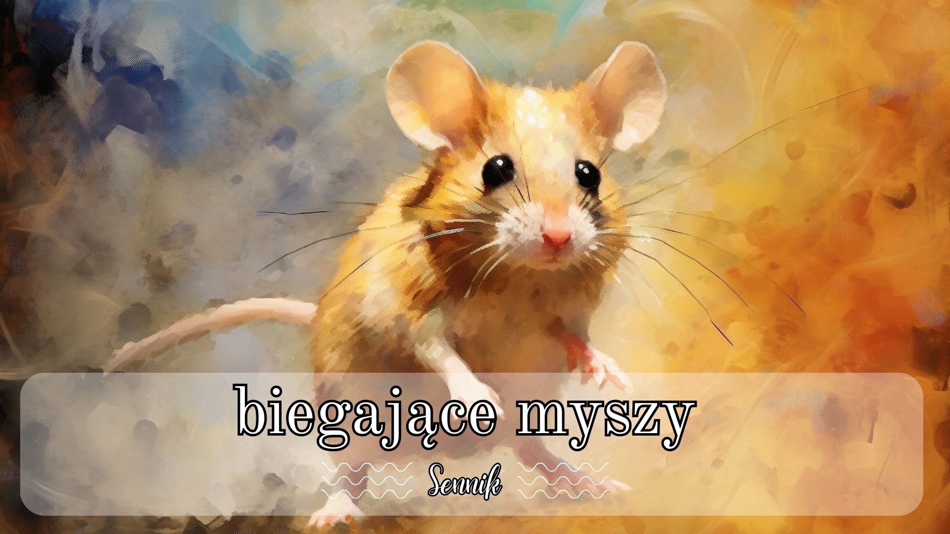 Sennik biegające myszy