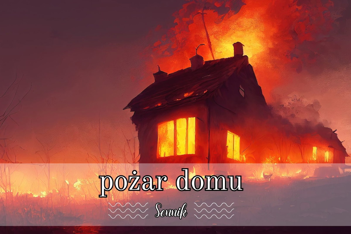 Sennik pożar domu