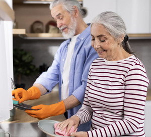 Wskazano 2 znaki zodiaku, które dzielą się domowymi obowiązkami. Są bardzo sprawiedliwe GettyImages Prostock-Studio