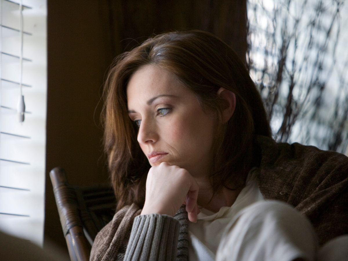 rozczarowana kobieta