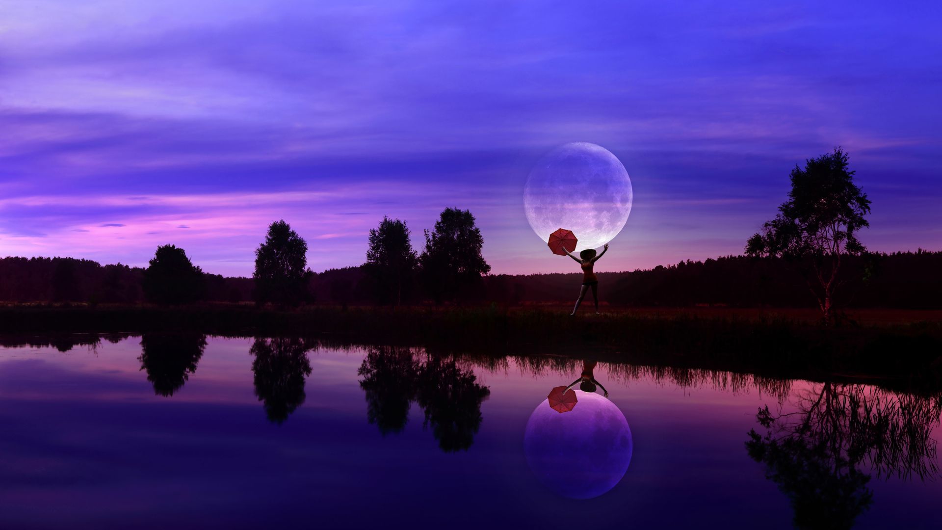 nów księżyca w październiku