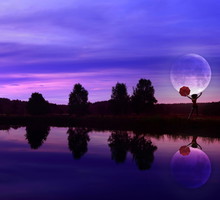 nów księżyca w październiku