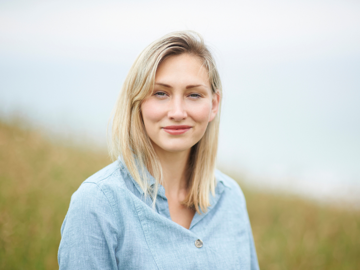 pewna siebie kobieta