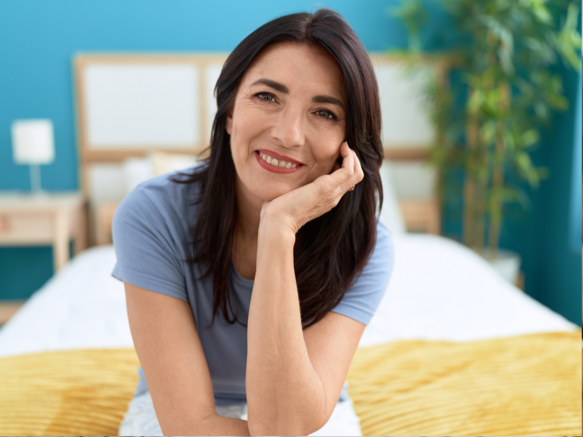 uśmiechnięta kobieta