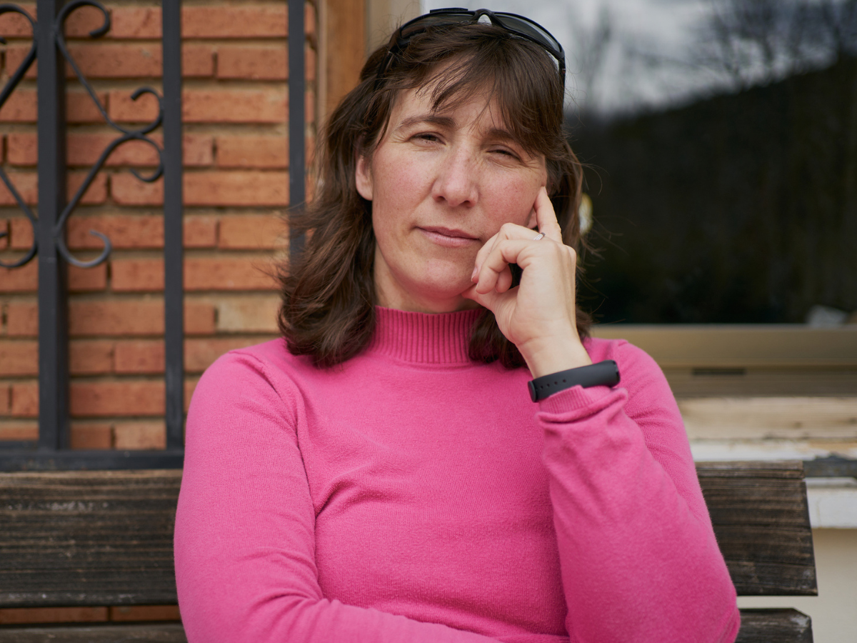 zaniepokojona kobieta