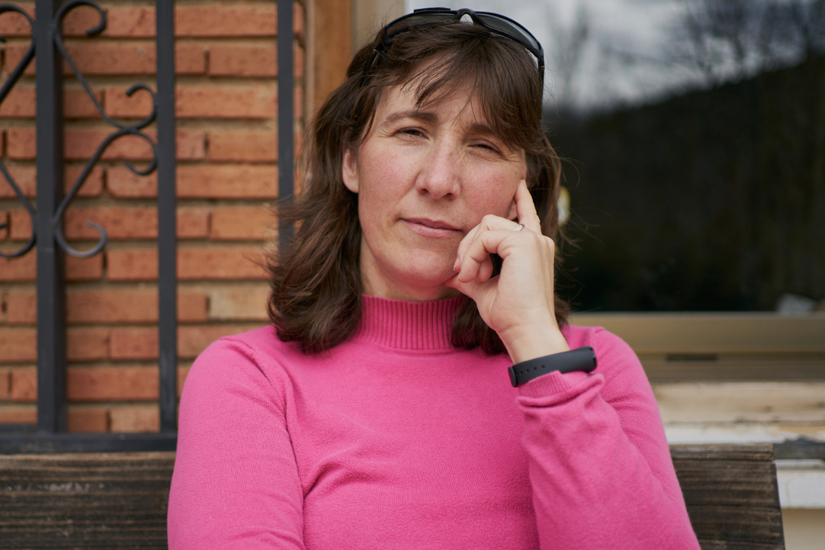 zaniepokojona kobieta