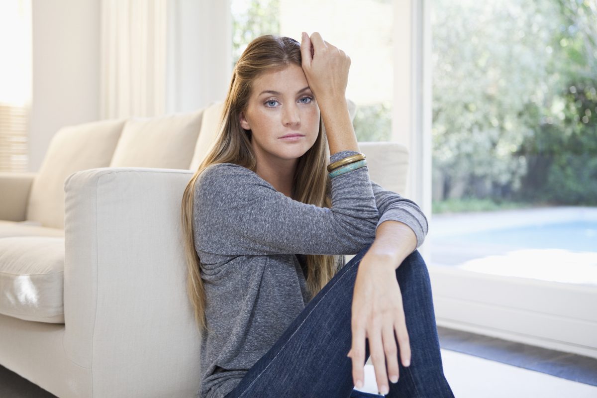 rozczarowana kobieta