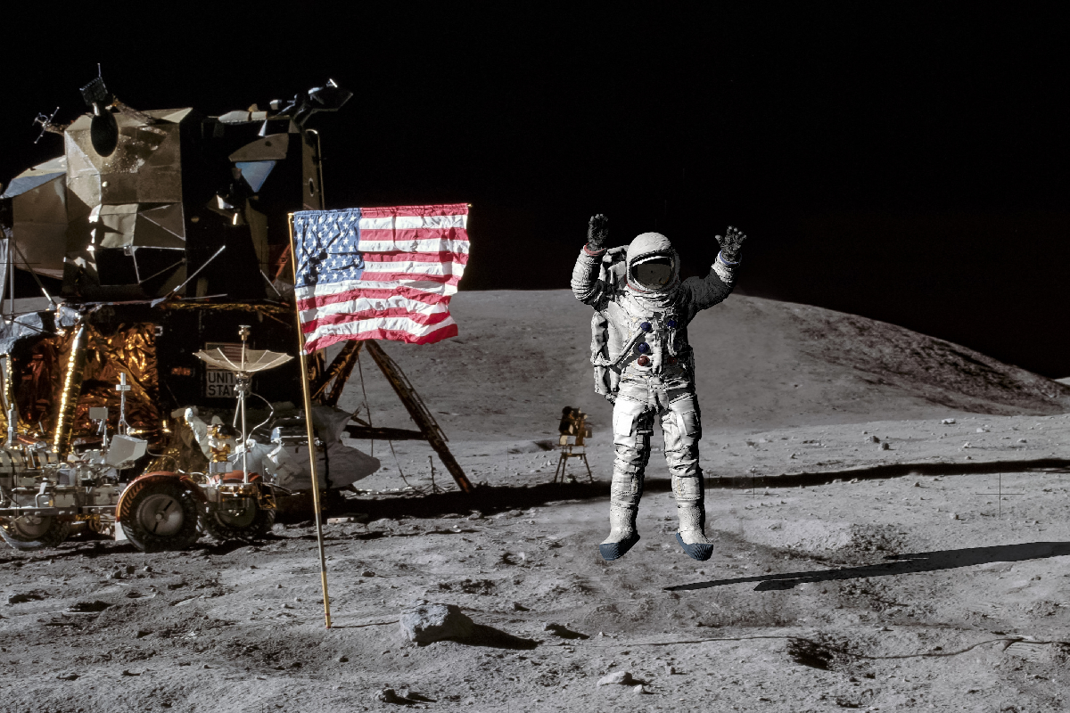 Lądowanie na księżycu teoria spiskowa