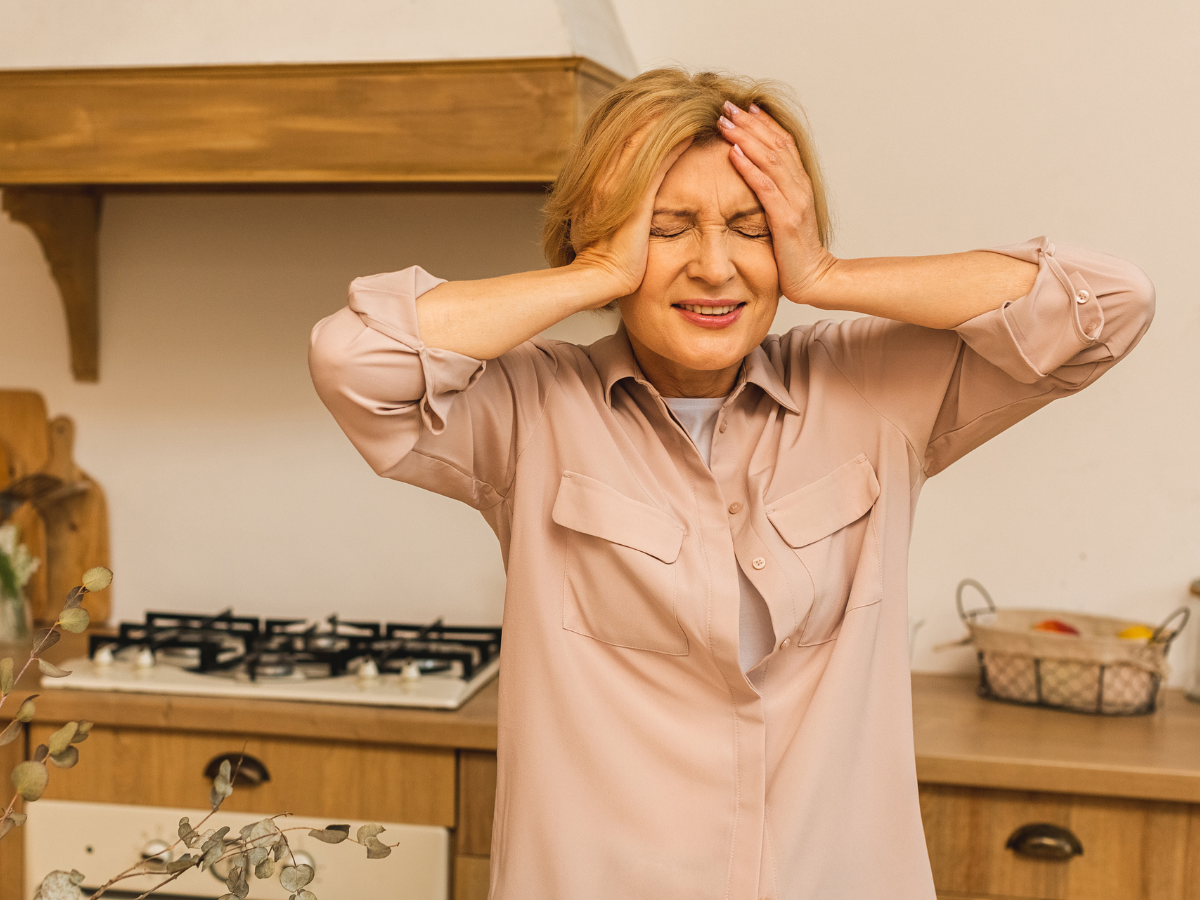 zdenerwowana kobieta