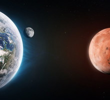 Koniunkcja Księżyc-Mars w grudniu 2024