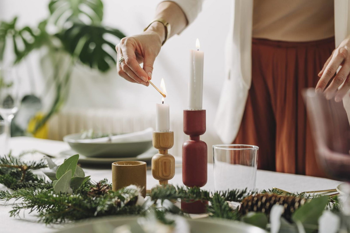 Anielska świeca blokuje pecha na cały rok