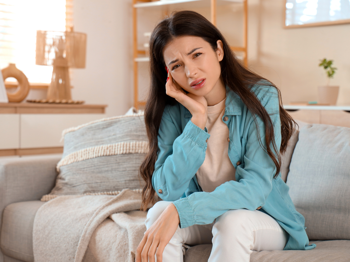 rozczarowana kobieta