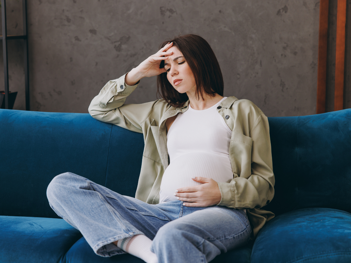 dziewczyna w ciąży