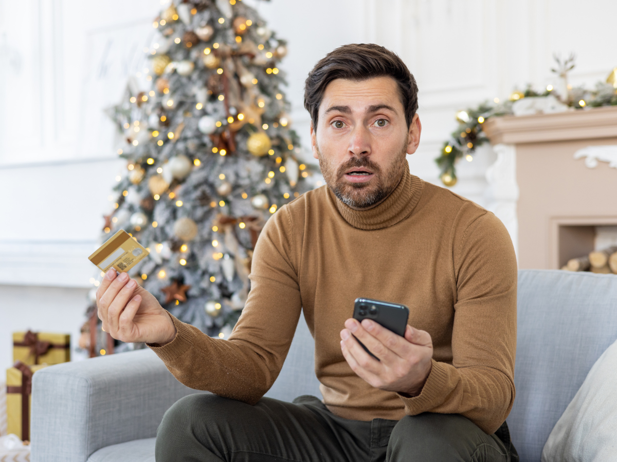 zdenerwowany mężczyzna