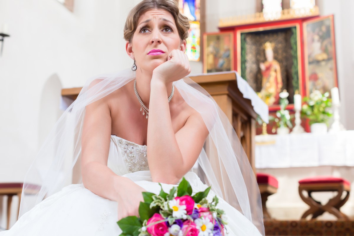 smutna panna młoda iStock by Getty Images, kzenon