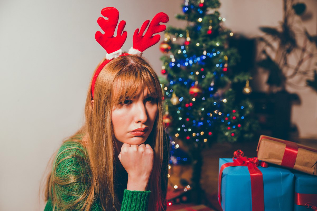 smutna kobieta Święta BN iStock by Getty Images, LordHenriVoton