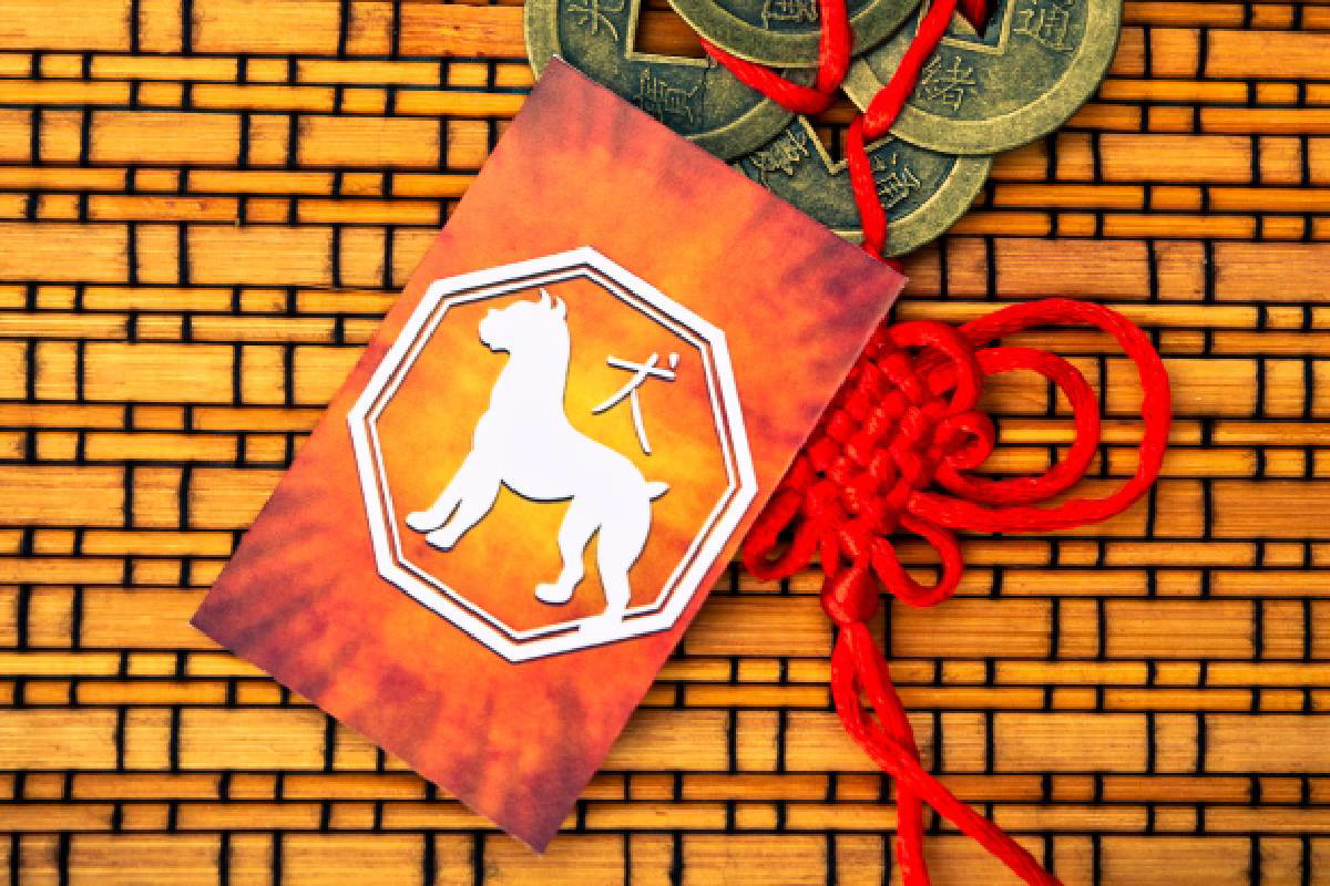 Pies chiński znak zodiaku