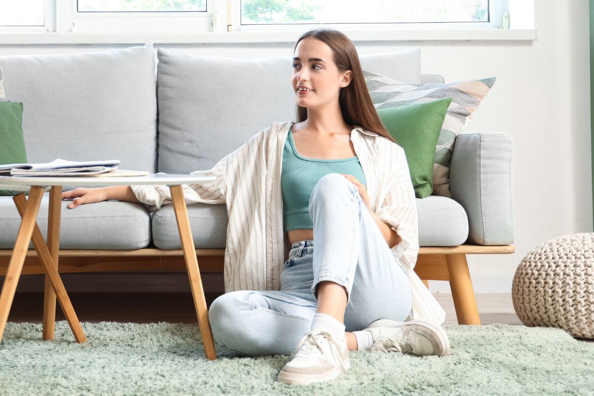 dywan w tym kolorze to hit na wiosnę