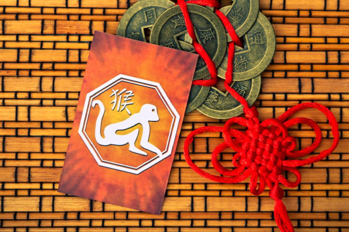 Małpa chiński znak zodiaku