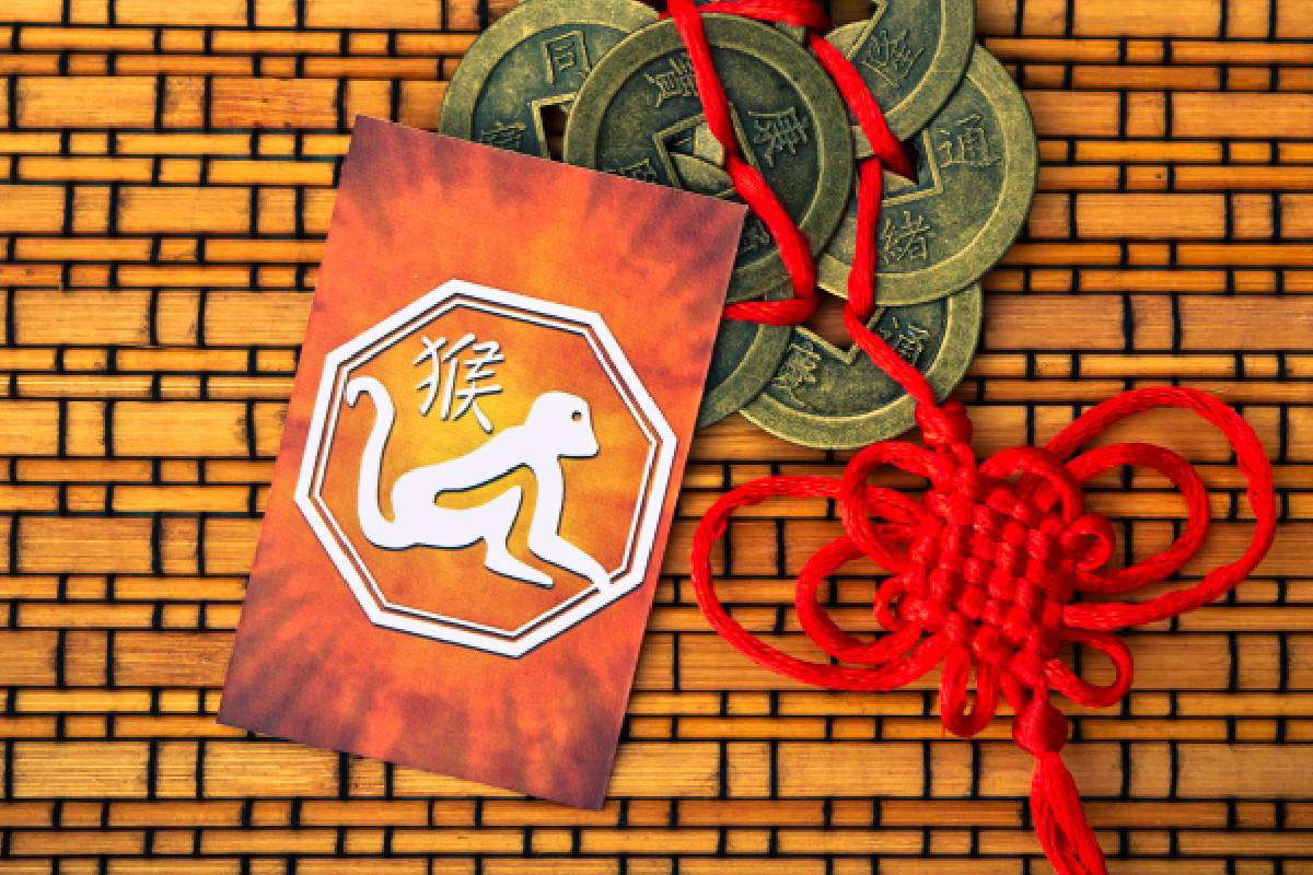 Małpa chiński znak zodiaku