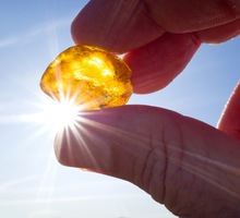 Bursztyn na pieniądze