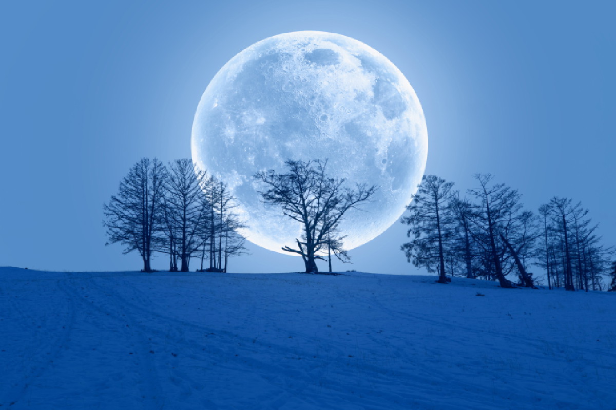 Pełnia Księżyca luty 2025