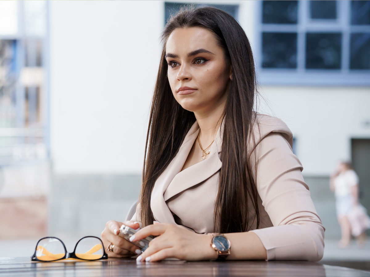 rozczarowana kobieta