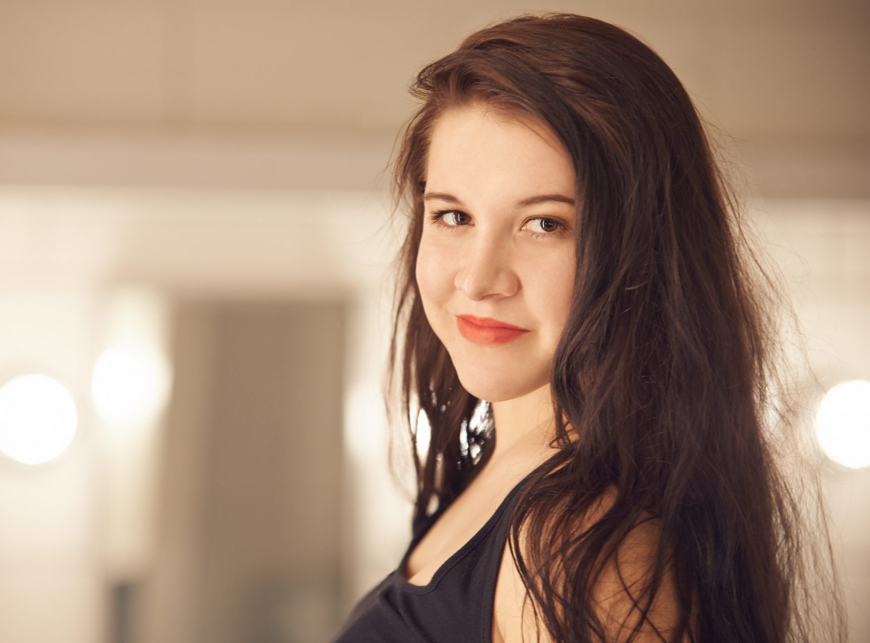 All confidence and beauty