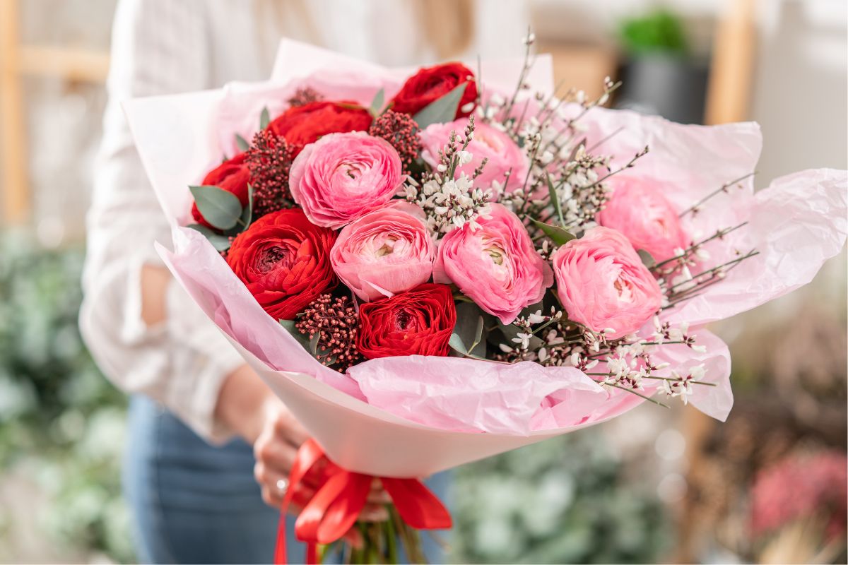 eustoma zastąpi różę na walentynki