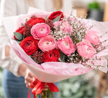 eustoma zastąpi różę na walentynki