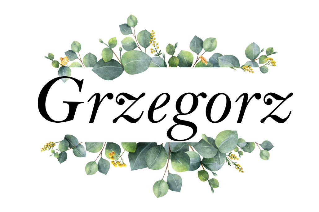 Imieniny Grzegorza