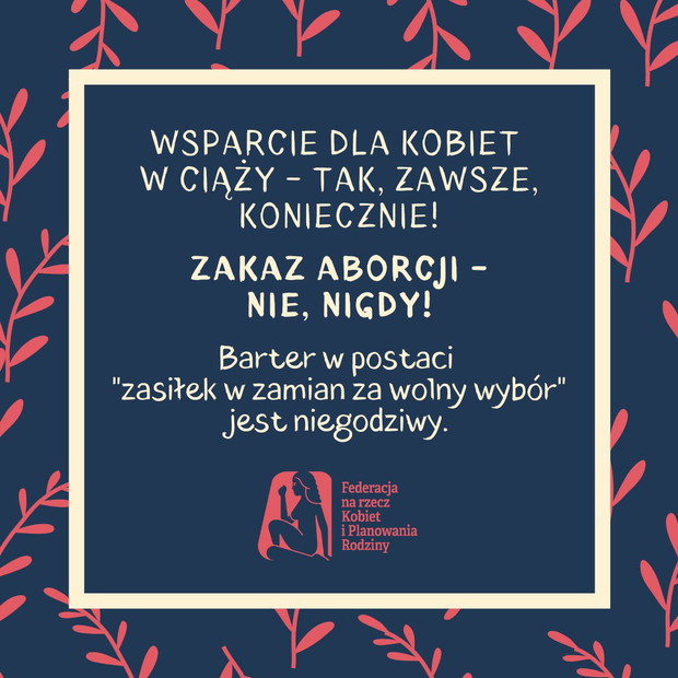 Protesty wobec pomysłu wprowadzenia całkowitego zakazu aborcji