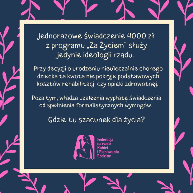 Protesty wobec pomysłu wprowadzenia całkowitego zakazu aborcji