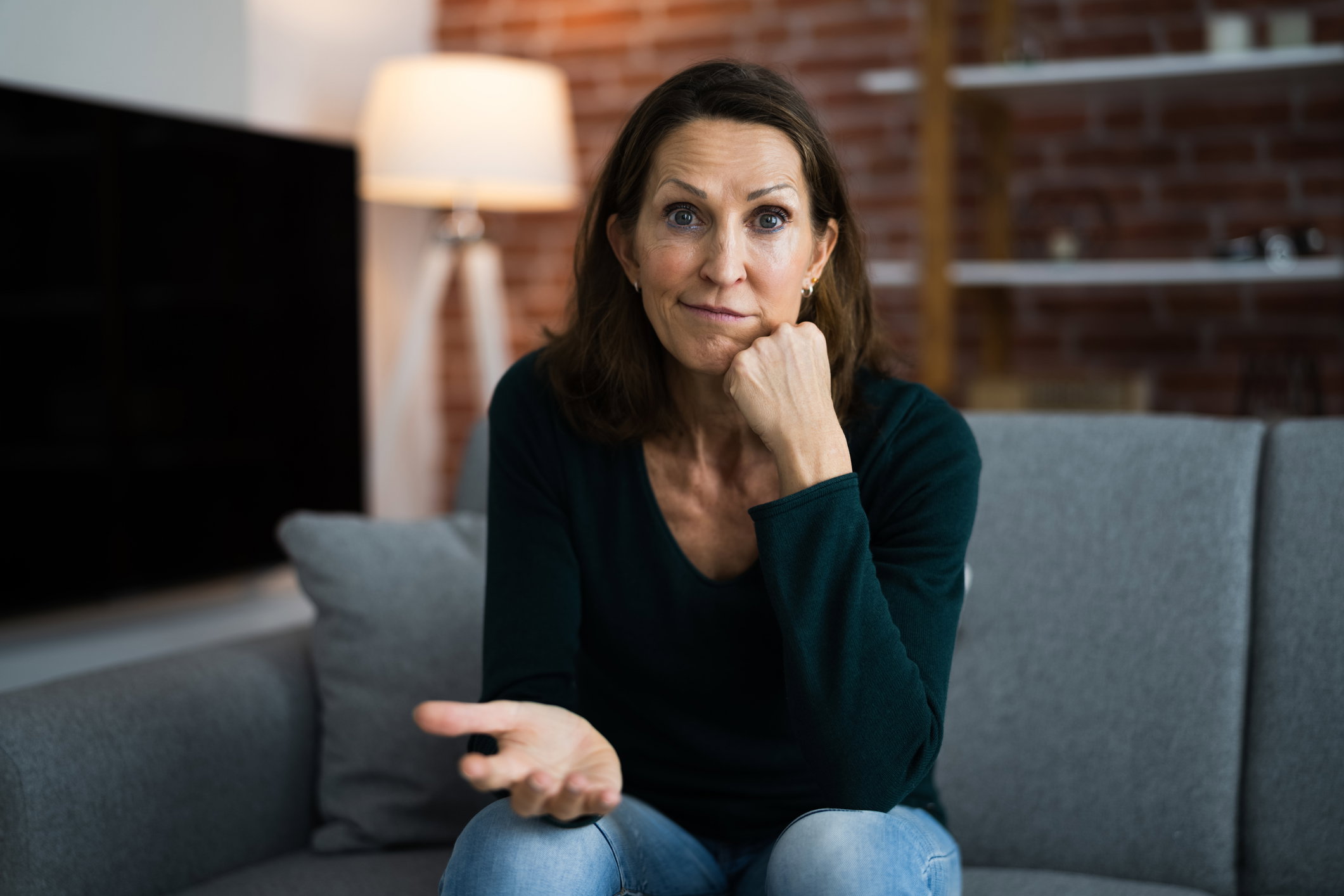 Depressed With Headache Pain Psychiatric Counseling