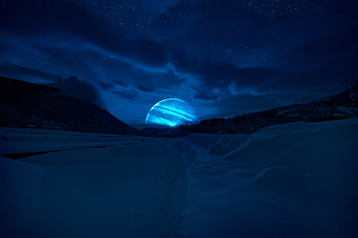 Cazimi Neptuna 19 marca 2025